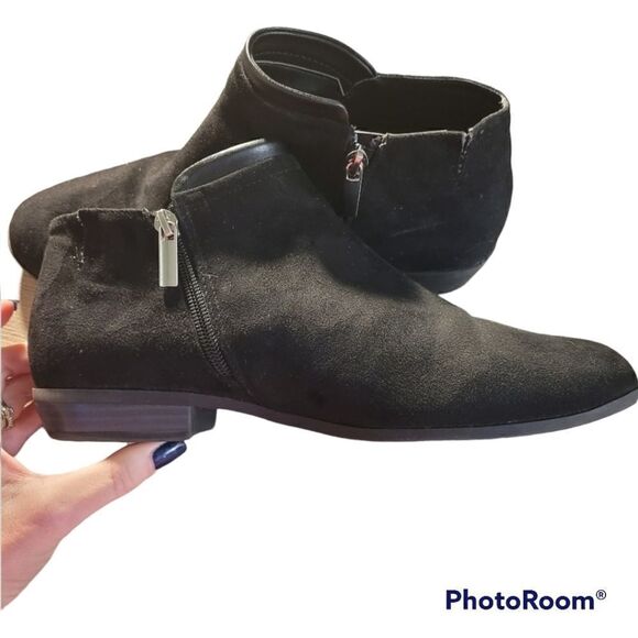 Comfort view black booties  - Picture 6 of 10